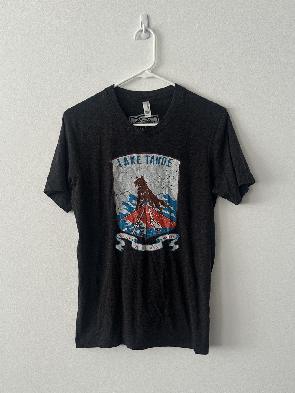 Canvas Lake Tahoe Grey T-Shirt Size Medium